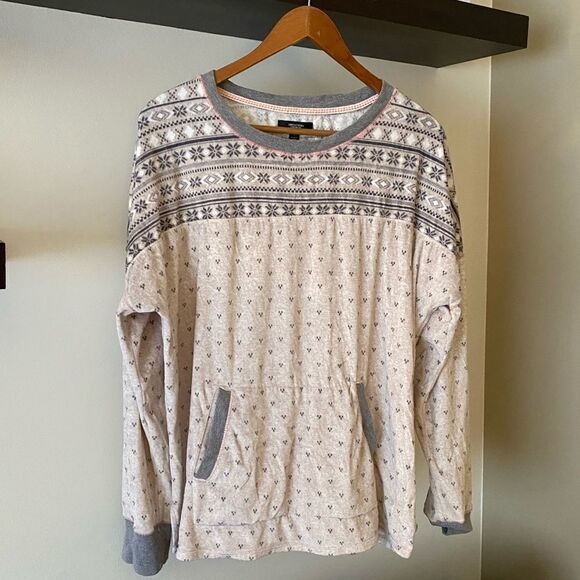 Simply Vera Vera Wang Soft Cozy Sleep Shirt Size Large - Picture 1 of 10